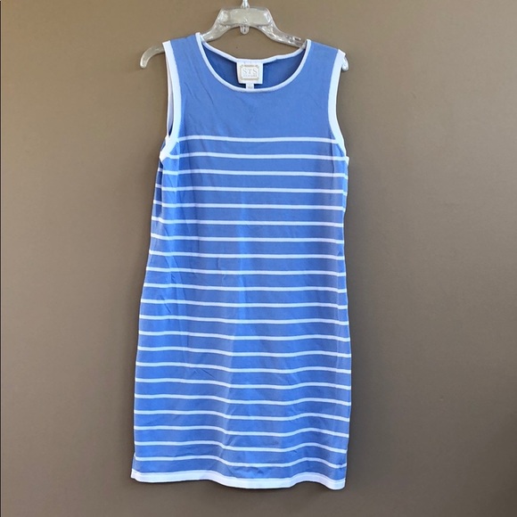 NEW • Sail To Sable • Knit Sweater Striped Dress - Picture 2 of 3